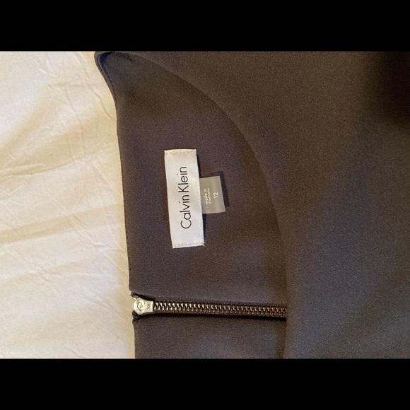 NWT Calvin Klein grey dress - Picture 6 of 6